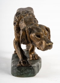 Bronze, chien de Thomas-François Cartier