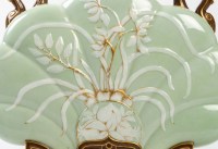 Un vase céladon, XIXème, signé Escalier de Cristal   Paris