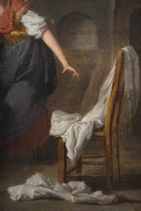 Etienne Aubry (1745-1781)-Jeune  mère Et Ses Enfants
