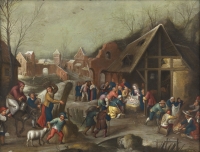 L’Adoration des bergers – Anvers, première moitié du 17e siècle.