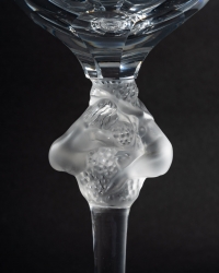 Lalique Grand Vase modèle &quot;Roxane&quot;
