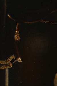 L’Alchimiste et la Vanité huile sur panneau école Flamande du XVIIème siècle