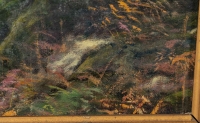 Une paire de tableaux huile sur toile fin XIXème siècle