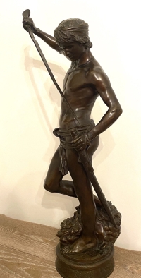 David bronze par Antonnin Mercié (1845-1916) 73cm