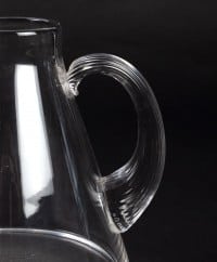 Service &quot;Arbois&quot; verre blanc de René LALIQUE - 40 verres, 1 broc