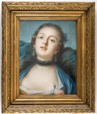 Pastel femme, 1900