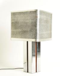 Lampe de Table Vintage en aluminium 1970