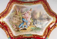 Bonbonnière en porcelaine de Sèvres, XIXème siècle