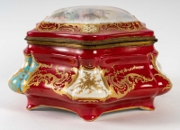 Boîte en Porcelaine de Sèvres, XIXème siècle