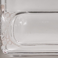 Encrier &quot;Colbert&quot; verre blanc patiné sépia de René LALIQUE - N°2/50