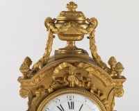 A Beautiful French 19th Century Louis XVI St. Ormolu Clock.