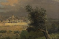 Vue de Jérusalem et du Mont des Oliviers :19e siècle