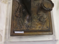 1890′ Statue Bronze Femme Signée Moreau