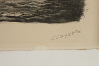 Lithographie Originale de CLAYETTE, 3/100