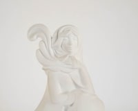 Sculpture en porcelaine,  Manufacture de Sèvres &amp; Anie Mouroux - céramique année 30