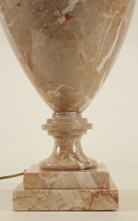 Marble lamp, 20th century