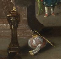 Idolâtrie du roi Salomon – attr. à Hieronymus Francken III (1611 – 1661)
