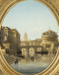 Auguste VON  SIEGEN 1850-1910. Vedute de Rome et Venise