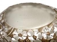 Boite « Pervenches » verre blanc patiné sépia de René LALIQUE
