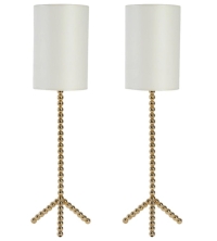 Paire de lampes de table contemporaines Ribambelle, édition Vingtieme