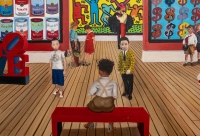 GULLY, Dali, Basquiat et Murakami meet at the Louvre Museum 2022
