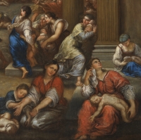 Le Massacre des Innocents – Attribué à François Nicolas de Bar (c. 1632 – 1695)