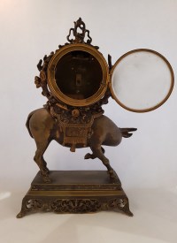 Petite pendule en bronze Napoléon III