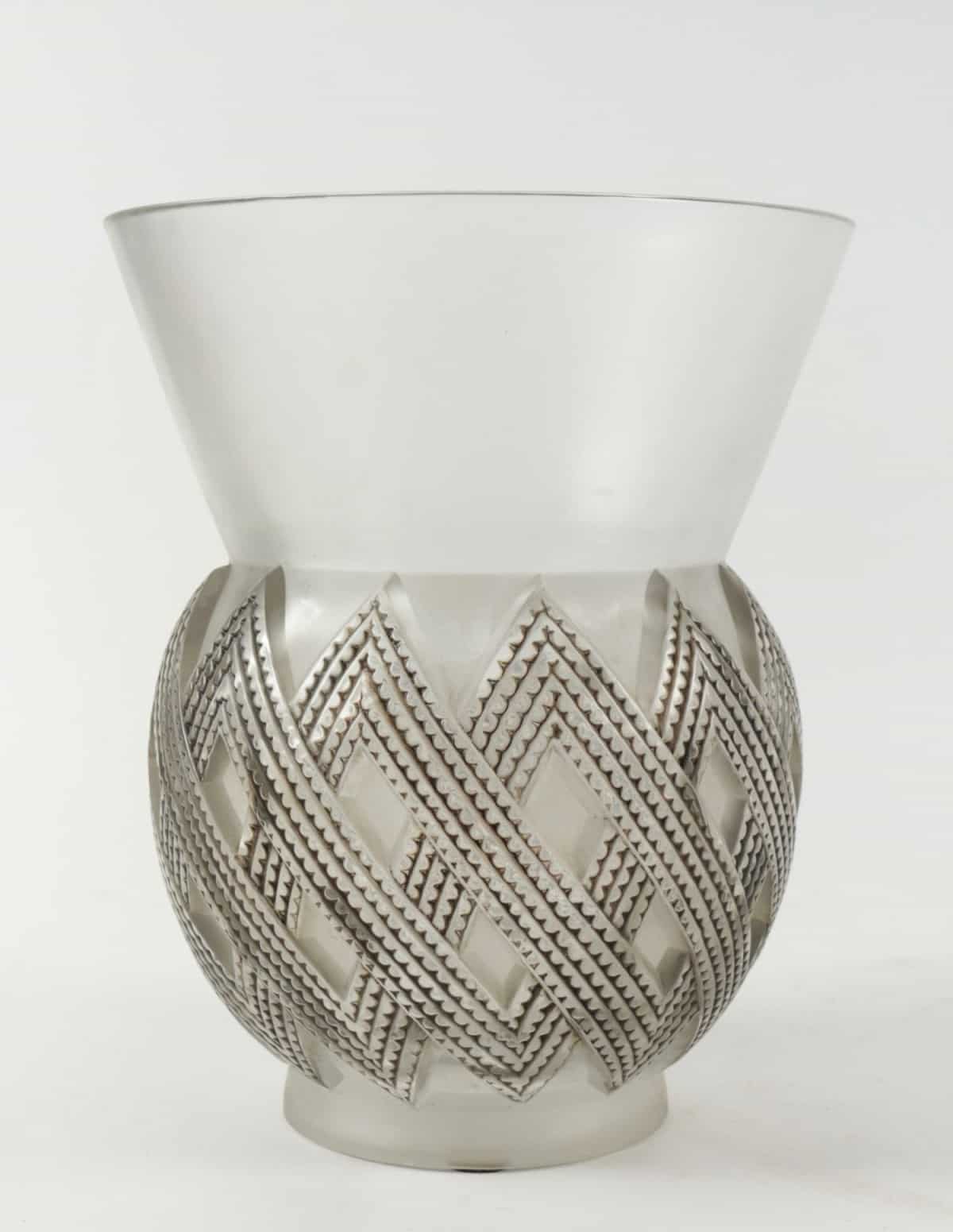 Vase Entrelacs - Modèle crée par René Lalique en 1935|||||