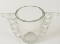 RENE LALIQUE (1860-1945) Vase  &quot;Honfleur&quot;