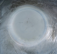 Vase « Estérel » verre opalescent double couche patiné gris de René LALIQUE