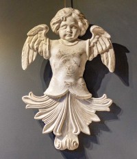 Paire d&#039;anges, XIXème siècle