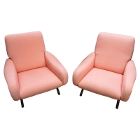 Pair of Marco Zanuso Armchairs model &quot;Lady&quot;