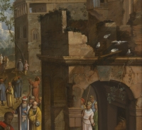 L&#039;Adoration des Mages - Matteo Cristadoro (Agrigento c. 1635 - ?)
