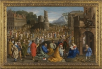 L&#039;Adoration des Mages - Matteo Cristadoro (Agrigento c. 1635 - ?)