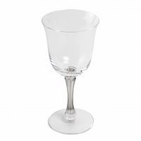Suite de 8 six verres à liqueur &quot;Barsac&quot;verre blanc patiné gris de René LALIQUE