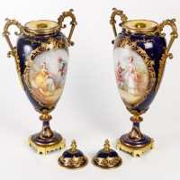 Paire de cassolettes du XIXème siècle, Napoléon III