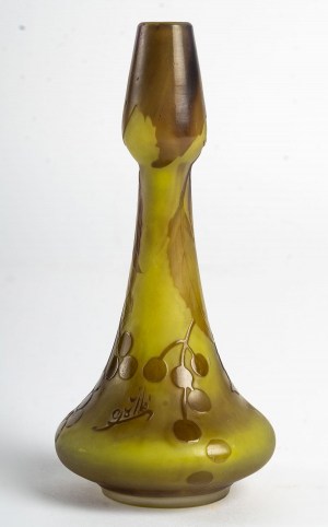 Vase Gallé De Forme Soliflore||||||