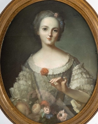 Portrait pastel de Madame Louise de France, 1737-1787