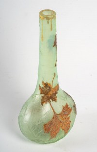 Vase Montjoye Aux Feuilles d&#039;Erable