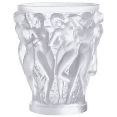 Lalique france Vase Bacchantes