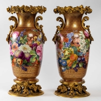 Paire de grands vases, 1830