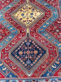Grand Tapis Iranien Shiraz 330 x 230 cm