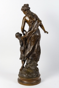 Bronze signé Mathurin Moreau, XIXème siècle