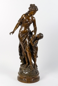 Bronze signé Mathurin Moreau, XIXème siècle