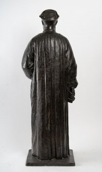 Importante sculpture en bronze, début XXème siècle.