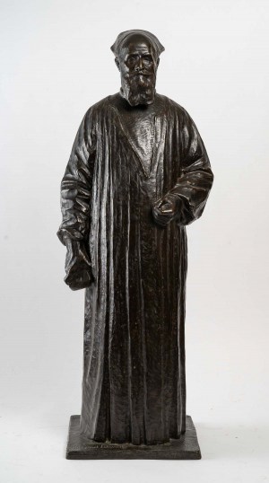 Importante sculpture en bronze, début XXème siècle.||||||||||
