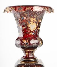 Vase de bohème, XIXème