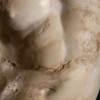 Sculpture d’un Torse d’Homme dans le goût Hellénistique, XXIème Siècle.