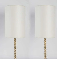 Paire contemporaine de lampes de table Ribambelle, édition Vingtième