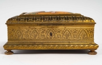 Boîte en Bronze doré, XIXème siècle